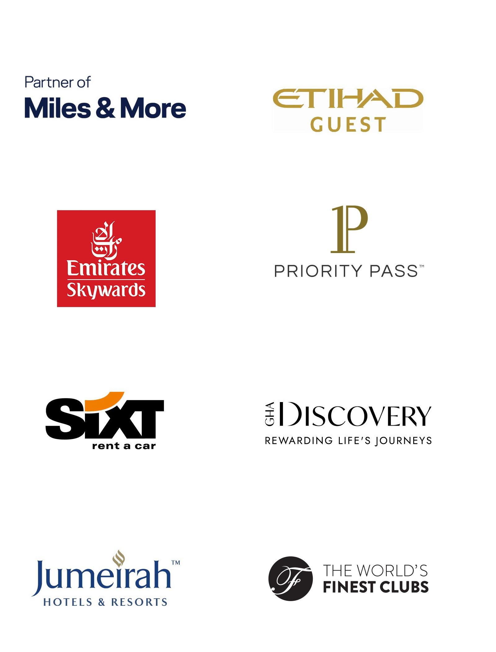 Our privilege partners