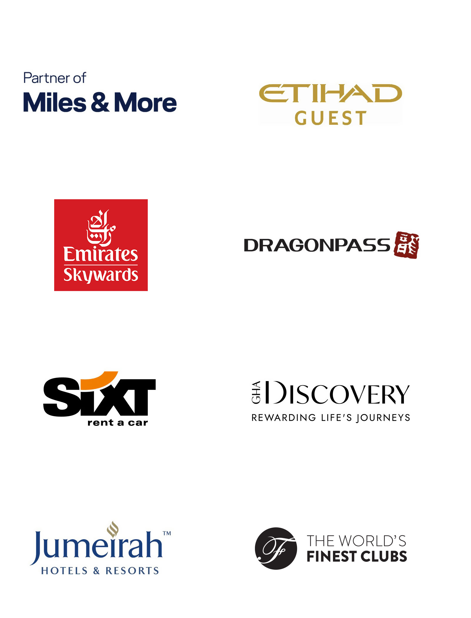 Our privilege partners